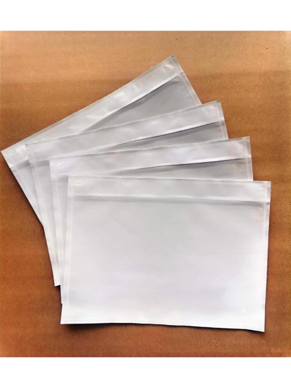 1000 Clear Packing List Envelopes 7.5"x5.5" for Shipping & Mailing, Invoice